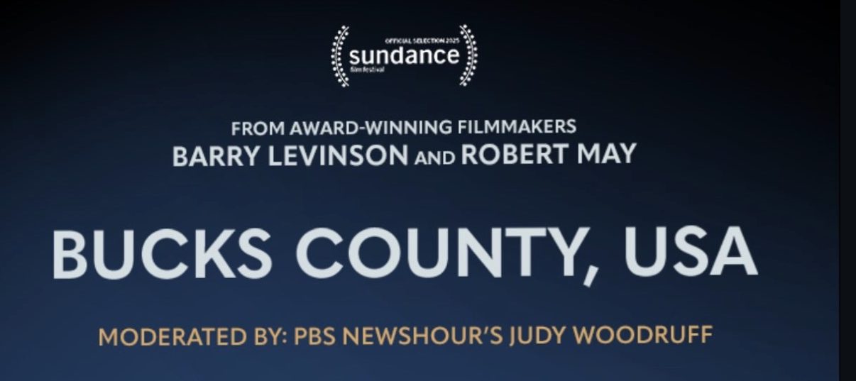 From Sundance to PBS: My Photo in Oscar-Winners Barry Levinson & Robert May’s “Bucks County, USA”